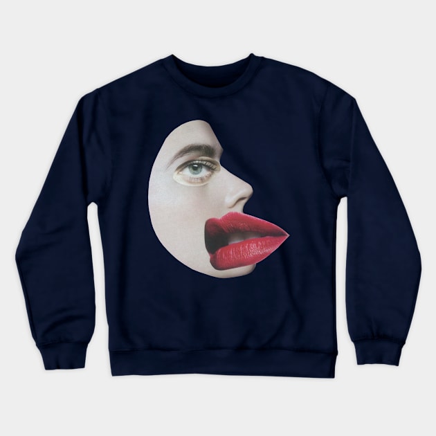 Halfmoon Crewneck Sweatshirt by fabiotir